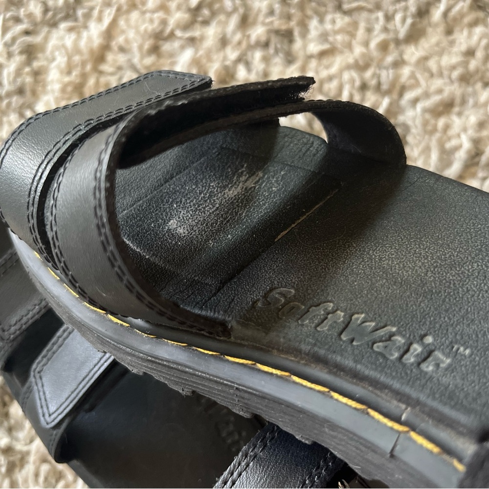 Doc Martens Airwair Klaire Y Black Adjustable Sandals Womens Size US 6 - Picture 5 of 6